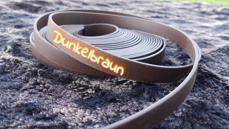 Dunkelbraun Biothane