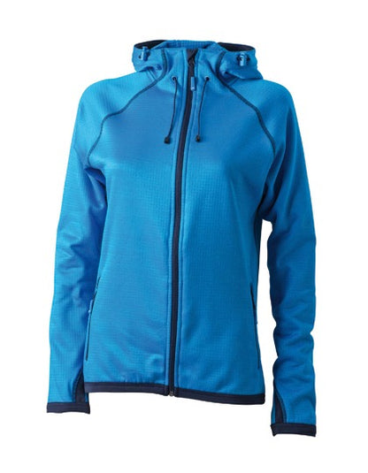 Kapuzenjacke Aqua