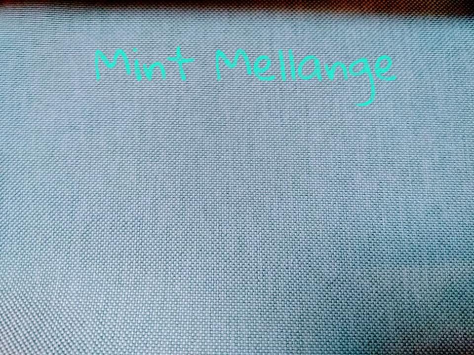 Stoff Mint Mellange