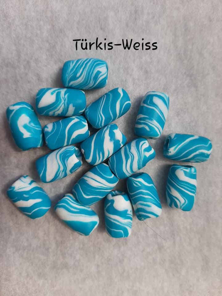 Türkis-Weiss