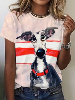 Shirt round neck (Perfect World) - Dog is Awesome (30% discount)
